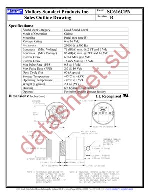 SC616CPN datasheet  